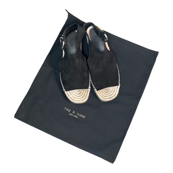🆕 rag & bone Calla Wedge Espadrille Sandal - Picture 2 of 6